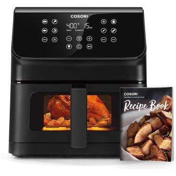 Cosori Air Fryer 6.2L with Viewing Window and Shake Reminder (CAF-P652-KEU)