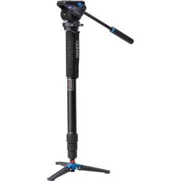 Benro Aluminum Monopod with S4 Head A48TDS4