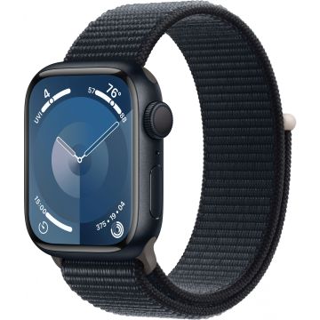 Apple Watch Series 9 GPS 41mm Midnight Aluminium Case with Midnight Sport Loop MR8Y3