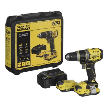 Stanley SFMCD721D2K Cordless Drill 18V