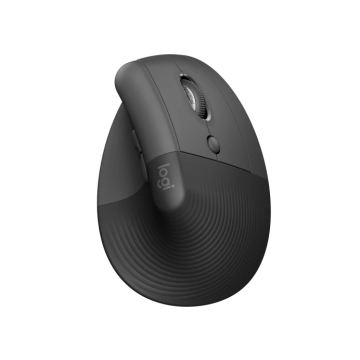 Logitech Lift Vertical Ergonomic Mouse (Grey)