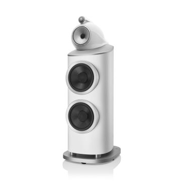 Bowers & Wilkins Floorstanding Speaker 801 D4, White, 1pc