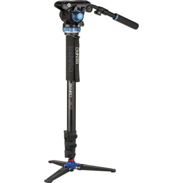 Benro S Pro A48F Classic Aluminum Monopod with S6PRO Head (A48FDS6PRO)