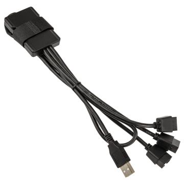 Lian Li PW-U2TPAB USB Hub - black (PW-U2TPAB)
