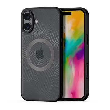 Dux Ducis Aimo Mag Case with MagSafe for iPhone 16 Black