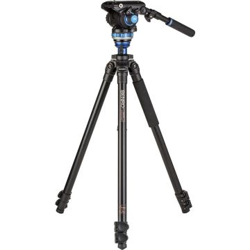 Benro A3573F Aluminum Tripod with S6Pro Fluid Video Head (A3573FS6PRO)
