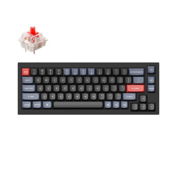 Keychron Q2 Gateron G Pro Red Switch Black US (Q2-C1)