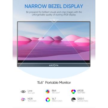Arzopa A1 15.6 portable monitor