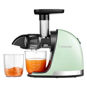 Amzchef Slow Speed Juicer Green (1501-GN-SM)