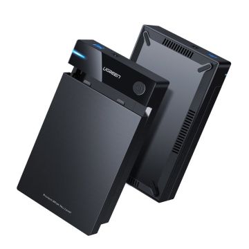 Ugreen HDD bay SATA 3.5 HDD enclosure USB 3.0 black (50422)
