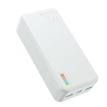 Joyroom powerbank 30000mAh Dazzling Series 22.5W White (QP196)