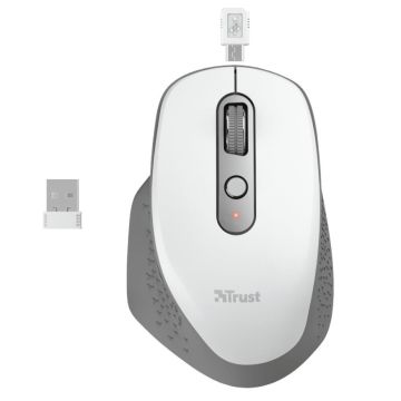 Trust USB Optical Wireless Mouse White (24035)