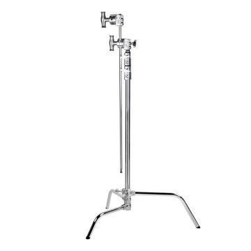 Kupo CL-40MK 40" Master C-Stand With Sliding Leg Kit & Quick Release System- Silver