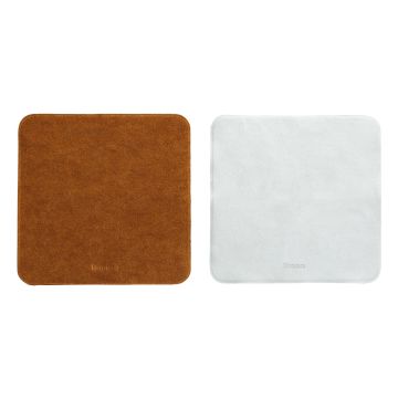 Baseus Auto-care screen cleaning cloths 2 pcs gray and brown (CRYH010019)