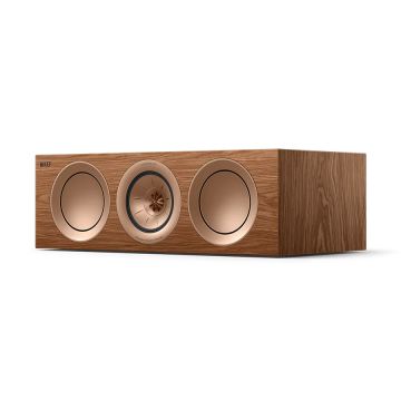 KEF R2 Meta Center Channel Speaker Walnut