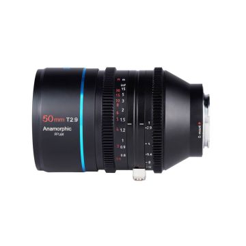 Sirui 50mm T2.9 1.6x Full Frame Anamorphic Lens for Sony E Mount (Full Frame)