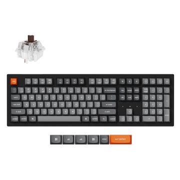 Keychron K10 Max RGB Wireless Keyboard Black (K10M-H3)