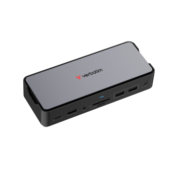 Verbatim USB‑C Pro Docking Station CDS‑15SSD with HDMI/4K/SSD 256 GB/RJ45/USB‑A