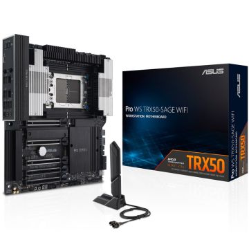 ASUS Pro WS TRX50-Sage WiFi, AMD TRX50 Mainboard, Socket sTR5, DDR5 (90MB1FZ0-M0EAY0)