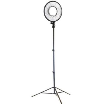 Falcon Eyes LED Ring Lamp Dimmable DVR-300DVC With Tripod