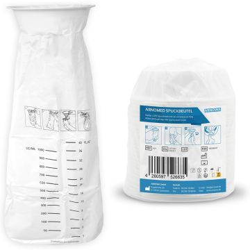 ARNOMED Burp, Vomit Bags (4260597526635) Vemšanas Maisiņi