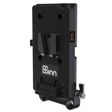 8Sinn Battery Mounting Plate with 15mm Rod Clamp + V-Mount Battery Plate