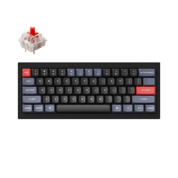 Keychron Q4 Gateron G Pro Red Switch Black US (Q4-C1)