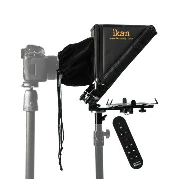 Ikan Tablet Teleprompter for Light Stands with Remote (PT-ELITE-LS-RC)