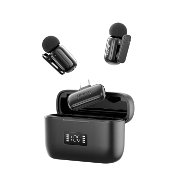 Ulanzi A200 Wireless Lavalier Mini Microphone Black