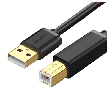 Ugreen printer cable USB-A - USB-B 5Gb/s 2m black (US210)