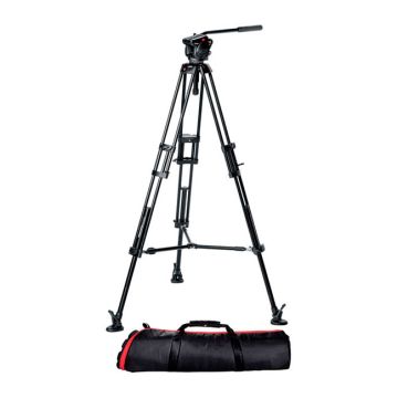 Manfrotto MN546B Pro Video + Head 504HD + Bag 100PN