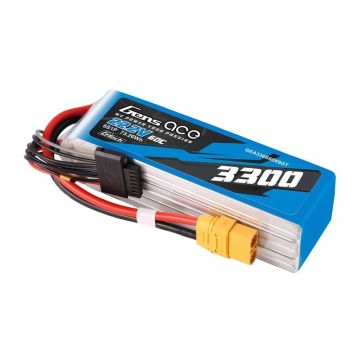 Gens Ace Accumulator Lipo G-Tech 3300mAh 22.2V 60C 6S1P XT90