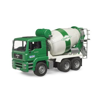 Bruder MAN TGA Cement mixer truck rapid mix (02739)