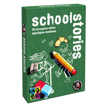 Brain Games Black Stories School Stories (LV)