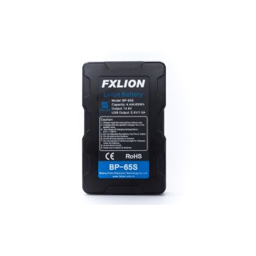 Fxlion Cool Black Series 65Wh V-Mount Battery BP-65S