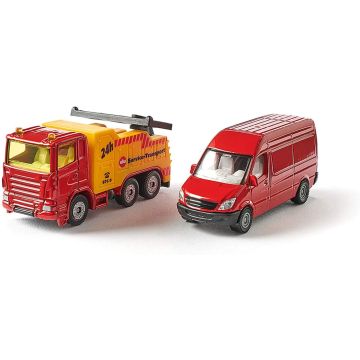 Siku Breakdown truck with van (1667)