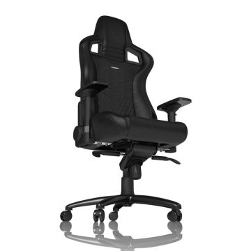 noblechairs EPIC Real Leather Gaming Chair - Black (NBL-RL-BLA-001)