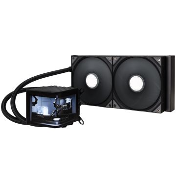 TRYX PANORAMA 280 All-in-One Liquid Cooling, 3D-AMOLED Display - 280mm, Black (L-P280N-DS2M-G0K)