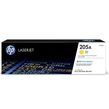 Hewlett Packard HP 205A Yellow Original LaserJet Toner Cartridge (900 pages)