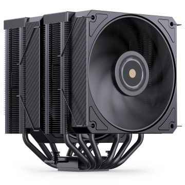 Jonsbo HX6280 CPU cooler, PWM, RGB - 130mm, Black (HX6280 BLACK)