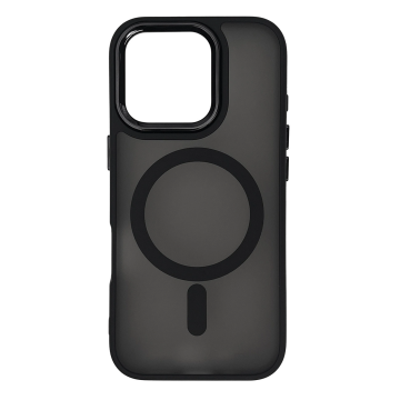 Hurtel Magnetic Collection MagSafe iPhone 16 Pro Max Case Black