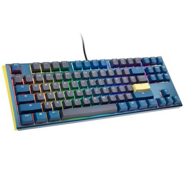 Ducky One 3 Daybreak TKL Gaming Keyboard, RGB LED - MX-Black (US) (DKON2187ST-AUSPDDBBHHC1)