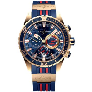 Ulysse Nardin Diver Chronograph Men's Watch 1502-151LE-3/93-HAMMER