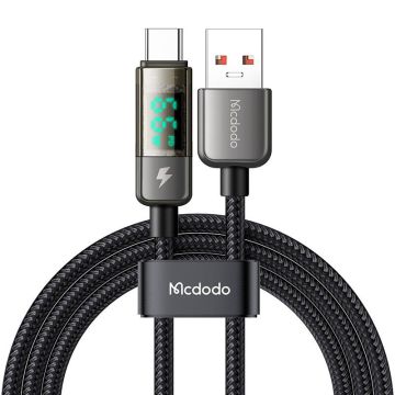 Mcdodo CA-3630 USB-A to USB-C cable auto power-off PD 100W 1.2m Black