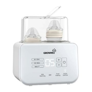 Grownsy multifunctional bottle warmer (white)