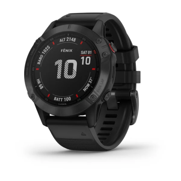 Garmin fenix 6 Pro - black with black band - Standard (010-02158-02)