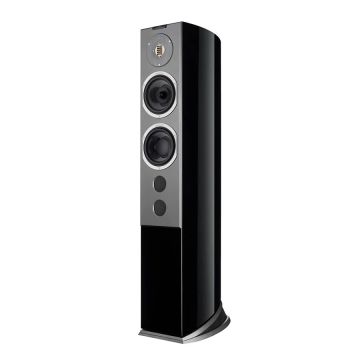 Audiovector R6 Avantgarde Piano Black Floorstanding Speakers (Pair / Set of 2)