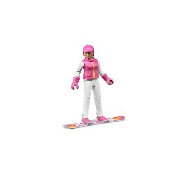 Bruder Snowboarder (female) with accessories (60420)