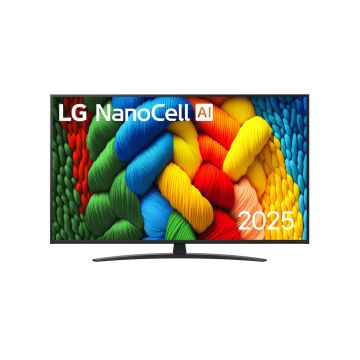LG NanoCell AI 55NANO81A3A TV 139.7 cm (55") 4K Ultra HD Smart TV Wi-Fi Black