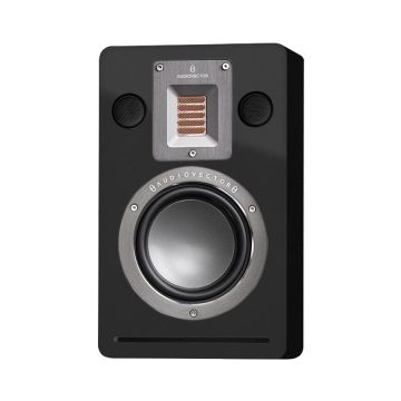Audiovector QR Wall Piano Black On-Wall Speakers (Pair / Set of 2)